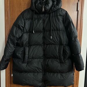 Zara Black Puffer Jacket